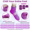 SuzziPad Cold Therapy Socks & Hand Ice Pack, Cold Gloves for Chemotherapy Neuropathy, Chemo Care Package for Women and Men, Ideal for Plantar Fasciitis, S/M, Purple view 4