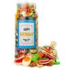Happy Birthday Pick n Mix Sweet Jar Classic Retro Pick and Mix Jar 24cm x 9cm 650g Sweet Treat Gifting Co. view 1