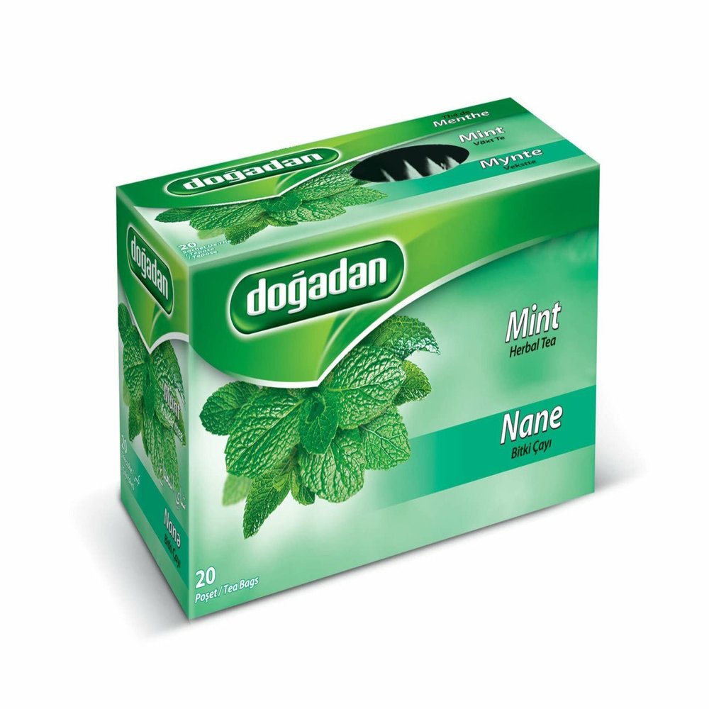 2 x Dogadan peppermint herbal tea