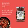 BART Red Chilli Paste Jar - Pack of 6 x 95g - Hot Chilli Paste Ideal for Indian Curries & Mexican Stews - Spicy Hot Heat - Vegan & Gluten Free view 2