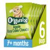 Organix Apple Rice Cake Clouds, Baby Snack, 40 g (Pack of 6) view 1