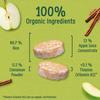 Organix Apple Rice Cake Clouds, Baby Snack, 40 g (Pack of 6) view 2