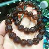 1pcs Moldavite Czech Meteorite Bracelet Impact Glass Rough Stone Hand catenary Crystal Energy Stone, SBOTTON-8571 (Size : 12mm) view 2