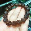 1pcs Moldavite Czech Meteorite Bracelet Impact Glass Rough Stone Hand catenary Crystal Energy Stone, SBOTTON-8571 (Size : 12mm) view 4