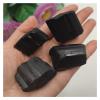 Kigauru Natural crystal rough 1pc Random Raw Black Tourmaline Rough Crystal Quartz Mineral Specimen Healing Stone Gemstones Chakra Decor Gift 2-4cm (Size : 1pc 2-4cm Random) view 4