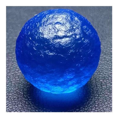 1pcs blue Moldavite Czech Meteorite Impact Glass Rough Stone Crystal Energy Stone, SBOTTON-8571 (Size : 18mm)