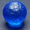 1pcs blue Moldavite Czech Meteorite Impact Glass Rough Stone Crystal Energy Stone, SBOTTON-8571 (Size : 18mm) view 4