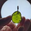 17-19g Quality Natural Moldavite green aerolites crystal stone for pendant energy apotropaic Czech meteorite mineral, SBOTTON-8571 view 1