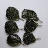 17-19g Quality Natural Moldavite green aerolites crystal stone for pendant energy apotropaic Czech meteorite mineral, SBOTTON-8571 view 4