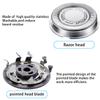 6Pcs Shaver Replacement Heads,Shaver Head Replacement Blades with Pointed Blade, with 2Pcs Cleaning Brushes and Storage Box view 3