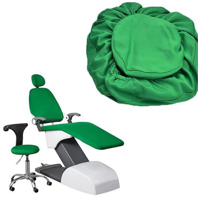 4Pcs/Set Waterproof Dental Chair Covers Protective Full Dental Chair Seat Cover Elastic Protective Case Protector Dentist Equipment (Color : Green)