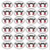 24 Red Bottom Heels Cupcake Toppers, Designer High Heels Cake, Edible Wafer Paper Discs Cake Decorations view 1