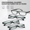 LUFF Unbreakable Reading Glasses for Women,4PCS Blue Light Blocking Reading Glasses Men,Comfortable Spring Hinge Readers view 2