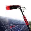 json2xml Glass Cleaning Brush Kit,12-36ft Aluminum Alloy Retractable Rod, Water Spray Washing Brush for Washing Solar Photovoltaic Panels,18FT/5.4m view 1