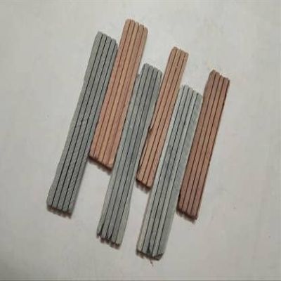 VRINDAVANBAZAAR.COM Red Black Slate Grooves- 2.5 kg