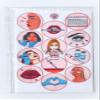 24 Aesthetic Nurse Cupcake Toppers, Edible Beauty Cake Decorations, Aesthetic Practitioner Theme 24 x 1.5 Inch 4cm Uncut view 4