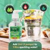 Cactus Sparkling Water Flavouring Drops 200ml - With Pump Bottle - Makes 100 Litres with 1-500 - Zero Sugar & No Calories - Just Add 2 Pumps to 1 Litre Sparkling Water view 3
