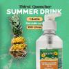 Aromhuset Pineapple Water Drops 200ml  Pump Bottle  Makes 100 Litres with 1:500  Zero Sugar & No Calories - Just Add 2 Pumps to 1 Litre Sparkling Water view 4