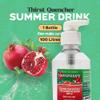 Aromhuset Pomegranate Sparkling Water Flavouring Drops 200ml - With Pump Bottle - Makes 100 Litres with 1-500 - Zero Sugar & No Calories - Just Add 2 Pumps to 1 Litre Sparkling Water view 4