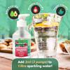 Aromhuset Raspberry Sparkling Water Flavouring Drops 200ml - With Pump Bottle - Makes 100 Litres with 1-500 - Zero Sugar & No Calories - Just Add 2 Pumps to 1 Litre Sparkling Water view 3