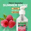 Aromhuset Raspberry Sparkling Water Flavouring Drops 200ml - With Pump Bottle - Makes 100 Litres with 1-500 - Zero Sugar & No Calories - Just Add 2 Pumps to 1 Litre Sparkling Water view 4