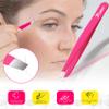 Candure Tweezers Professional Slanted Eyebrow Tweezer for Facial Hair Women & Men Stainless Steel Precision Tweezers for Plucking,Shaping,Brow,Chin & Ingrown Hair 1pc view 2