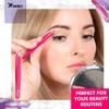 Candure Tweezers Professional Slanted Eyebrow Tweezer for Facial Hair Women & Men Stainless Steel Precision Tweezers for Plucking,Shaping,Brow,Chin & Ingrown Hair 1pc view 4