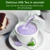 Blueberry Bubble Milk Tea Instant 3in1 Powder Mix - 1kg (33 Drinks) | For Boba Tea, Milkshake, Blended Frappe and Bakery | Authentic Taiwan Recipe | 0 Trans Fat, No Preservatives by Moriyama Teahouse view 3