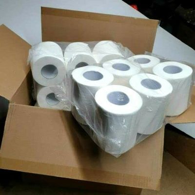 2 Ply Toilet Roll Tissue Paper Pure Soft Hi-Grade 320 Sheets not Recycled Super Maxx (36)