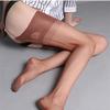 SHALOLY Sexy stockings Women Sexy Stockings Retro Back Line Seamed Thigh High Stockings 8D Ultra Thin Transparent Nylon Pantyhose Party Hosiery (White A) view 4
