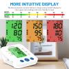 Blood Pressure Monitor for Home Use,Automatic Blood Pressure Monitors with 8.66"-17.32" Large BP Cuff, Backlit Screen, 2x99 Readings Memory view 4