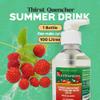 Aromhuset Wild Strawberry Sparkling Water Flavouring Drops 200ml - With Pump Bottle - Makes 100 Litres with 1-500 - Zero Sugar & No Calories - Just Add 2 Pumps to 1 Litre Sparkling Water view 4