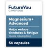 FutureYou Magnesium+ Advanced (56 Capsules). Magnesium Glycinate with B Vitamins for Energy & Bone Health. High Strength Magnesium Supplements for Women & Men - Genuine FutureYou Cambridge Supplements view 1