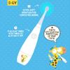 Jack N' Jill Tickle Tooth Sonic Electric Toothbrush Replacement Heads - Gentle Cleaning, Made for Tiny Teeth, LED Inspection Light, Extra Soft Bristles, for Babies & Kids - (1 Pack - Set of 2) view 3