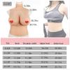 Silicone Breast Form Realistic Silicone Filled D Cup Realistic Breastplates Artificial Prosthesis Crossdresser Transgender Mastectomy Enhancement Breastplate Faux, Ivory view 4
