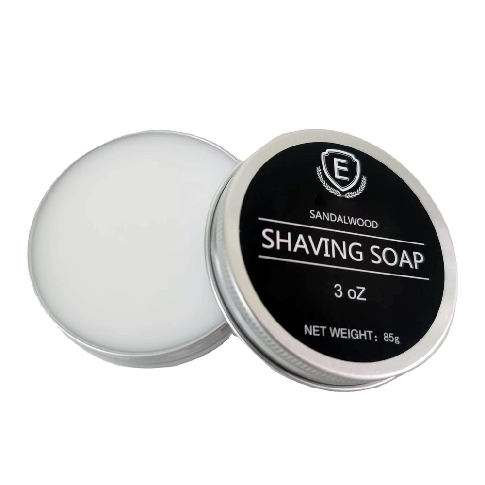 Shaving Soap for Men-Luxury Sandalwood Mens Shave Soap-Men's Shaving Cream Soap (1pack 3oz)