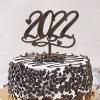2022 Graduation Graduate Cake Toppers Wood For College University Graduate Decor Cake Topper Graduation Cap Grad Gifts For Women/Men view 3