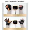 Upgrade Rehabilitation Robot Glove, Stroke Hemiplegia Finger Training Device for Hand Dysfunction Patients, for Hand Function Recovery, Finger Separation Exercise, Lightweight and Portable,LeftL view 3