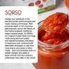 SORSO Smoked Garlic Tomato Paste 2x220g | Vegan, No Added Sugar, Gluten-Free | Natural Italian Recipe | Made in London | Use for Pizza, Pasta, Ketchup, Dip or Soup | 24kcal - 98% Vine Tomatoes view 2