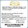 Ghasitaram Gifts Rakhis Online - Rakhi for Brother-RM-205 Bhaiya Bhabhi Rakhi with 200 GMS of Kaju katli and 200 GMS of Soan Papdi view 3