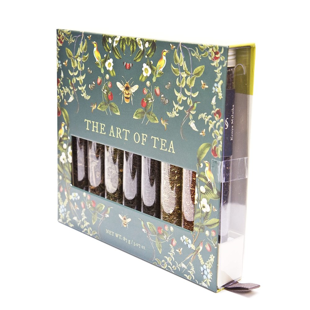 eat.art Art of Tea Selection Box Tea Gift Set - 8 Speciality Trending Tea Blends Premium Afternoon Tea Treat for Women And Men Luxury Gift For Those Feel Good Moments