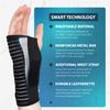 Actesso Breathable Wrist Brace Splint with Support Strap - Ideal for Carpal Tunnel, Sprains, and Tendonitis (Black, Left Hand, XL) view 4