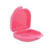 F2 Medical Supplies Pink Retianer Box - Sturdy Retainer Case Denture Box with Vent Holes for Denture Retainer Mouth Guard Brace Teeth Mouth Tray view 4