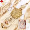 Ghasitaram Gifts Rakhis Online - Rakhi for Brother-RM-111 Bhaiya Bhabhi Rakhi with 200 GMS of Kaju katli view 1