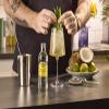 Franklin & Sons Pineapple & Almond Soda | 24 x 200ml Bottle Case | Premium Mixer | Flavoured Soda | Fizzier for longer | Perfect for Tequila, Dark Rum and enjoyed over Ice view 2