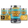 The Root Co. Ginger Kick - 12 x 140ml Natural & Fiery Shots view 1
