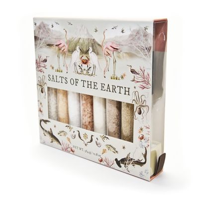 eat.art Salts Of The Earth - Luxury Gift Selection From Around The World - Unique Salt Collection - Gourmet Spice Set For Foodies