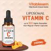 Liquid Liposomal Vitamin C 2000mg Supplement, High dose Ascorbic Acid, Antioxidants, Maximum Absorption, Highly Bioavailable, Soy-Free, Vegan Non-GMO view 2