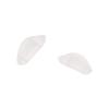 Mryok Replacement Nosepieces Nosepads for Oakley Twentysix.2 OO9177 - Clear Euro Fit view 1