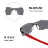 Mryok Replacement Nosepieces Nosepads for Oakley Twentysix.2 OO9177 - Clear Euro Fit view 3